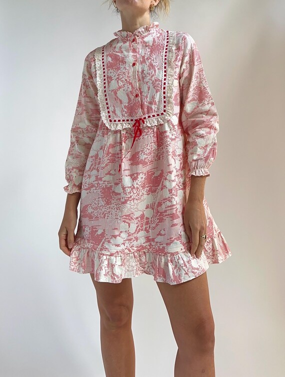 rose halter mini dress Otillie Rose Halter Mini Dress - White