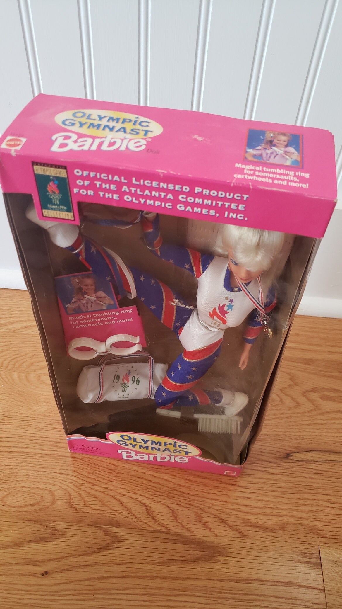 1995 Olympic Gymnast Barbie Doll - Etsy