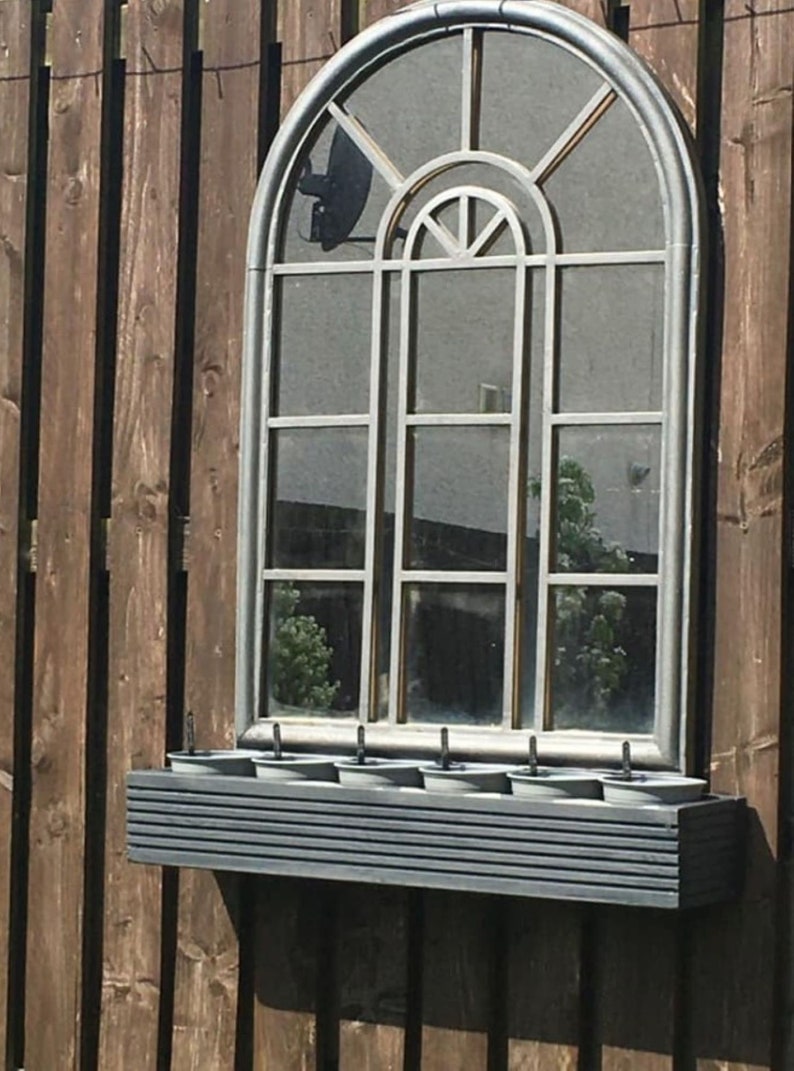 Wooden Garden Planter Trough Window Box Wood Decking Flower Etsy UK