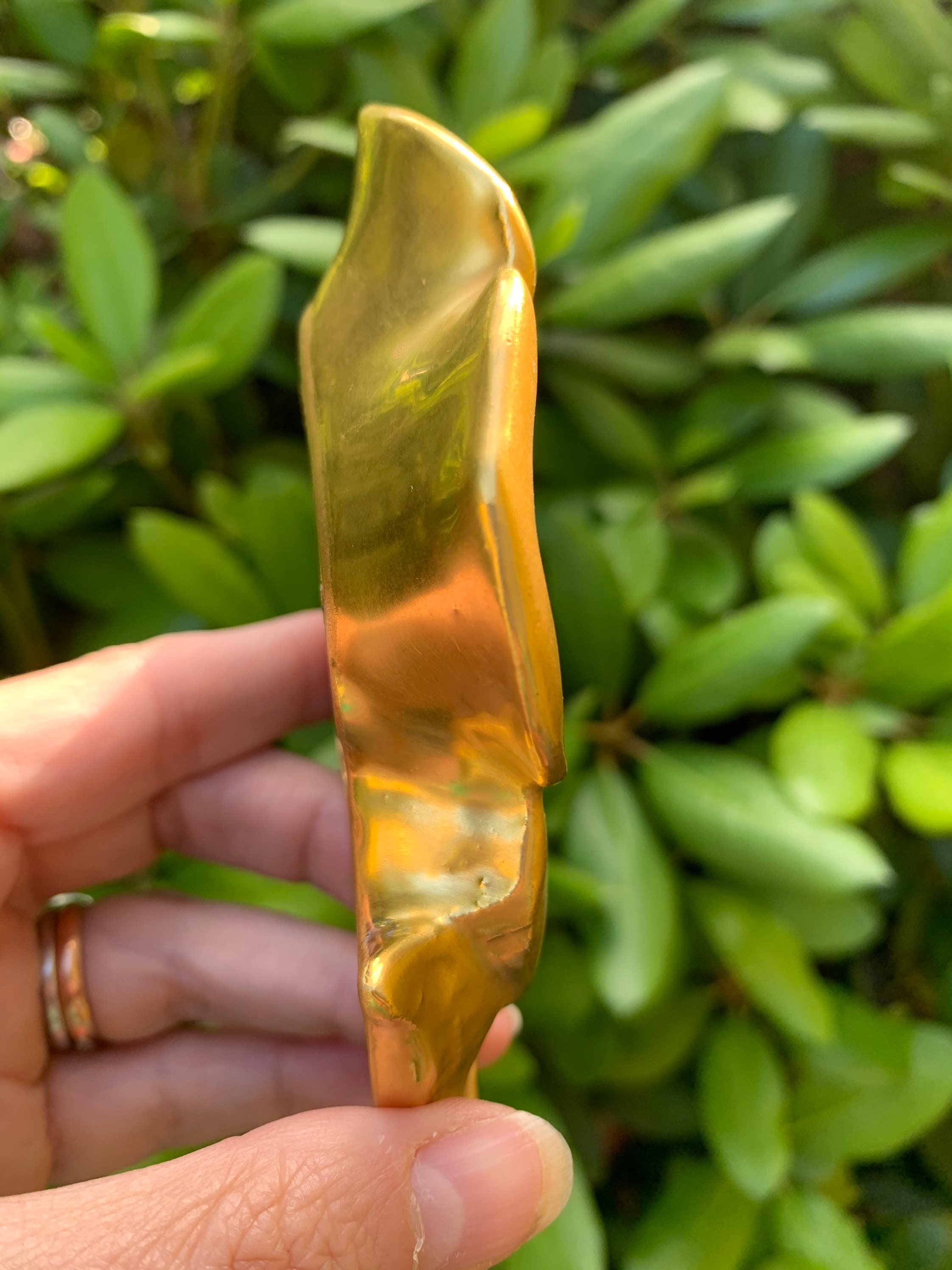 Vintage Jewelry Change Dish in a Shape of a Gold Flower Etsy