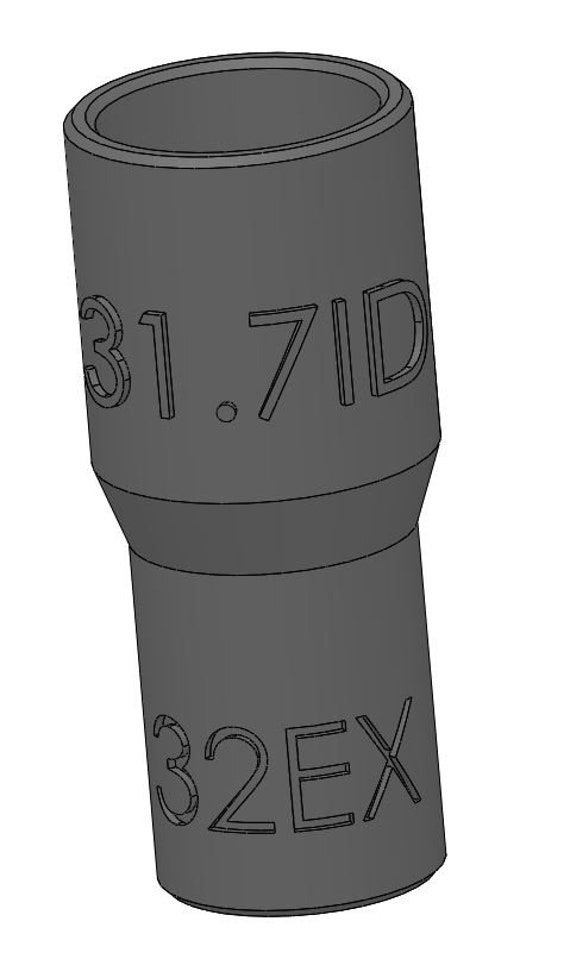 Amazon Hose 32EX to 31.7ID Titan 