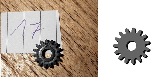 Hp C4480 C5580 Gear Replacement 2 Pieces | Etsy Ireland