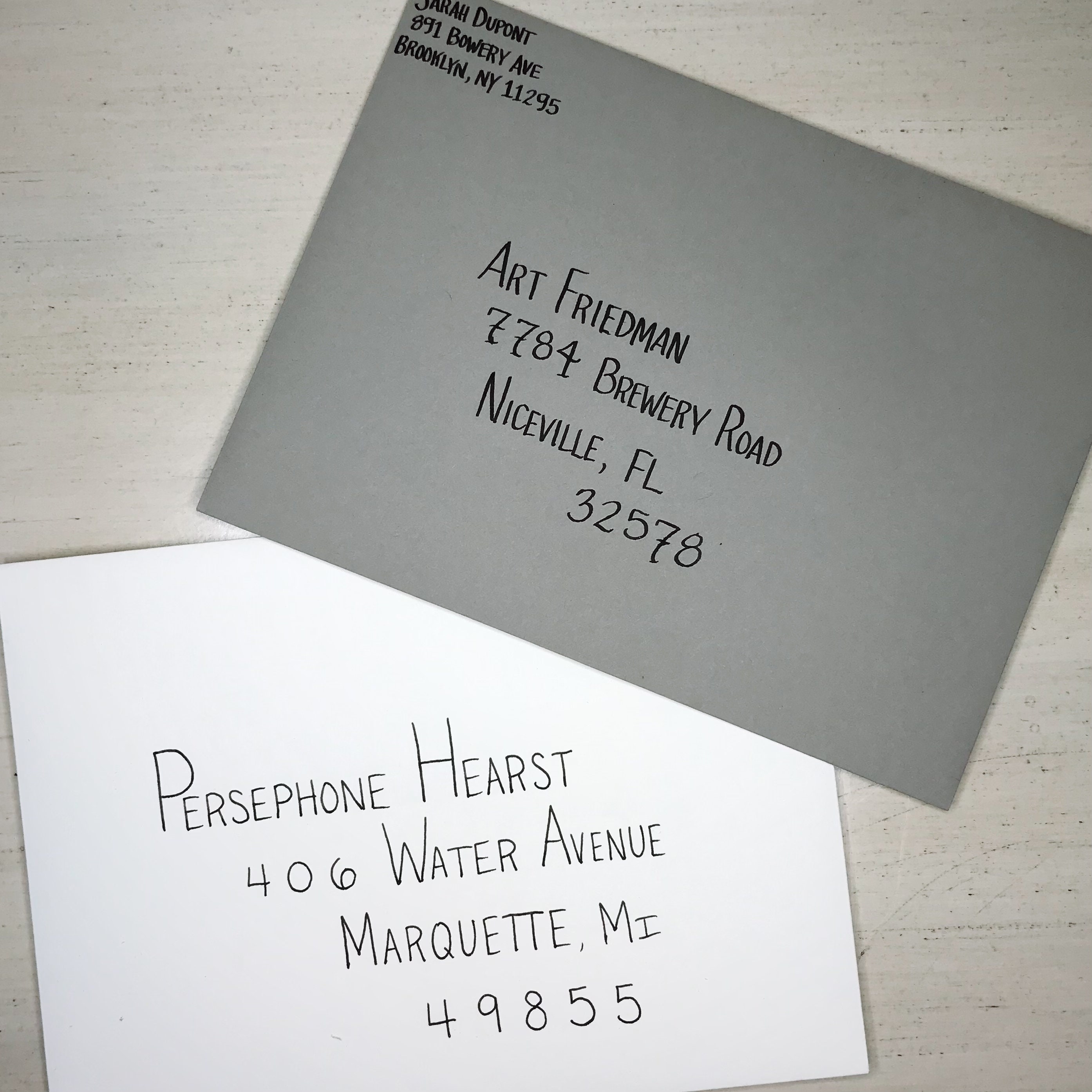 Handwritten Calligraphy Envelope Addressing for Weddings & Events - Etsy