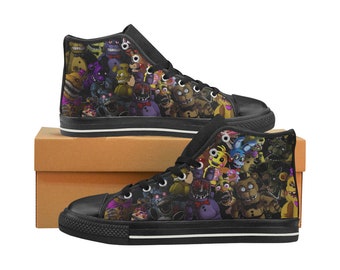 Five Nights At Freddys FNAF Childrens Sneakers