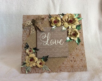 Anniversary Handmade Card