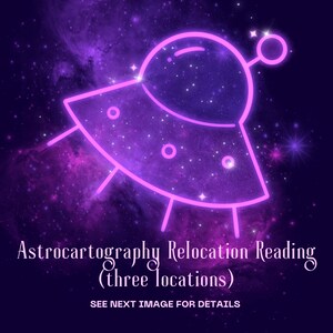 Astrocartography Reading, Relocation Astrology Reading, Astrology Relocation Report, Astrology Travel, Astrology Reading, Birth Chart Report