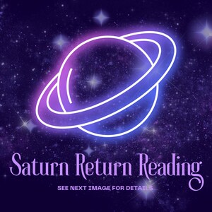 Lecture du retour de Saturne, Rapport astrologique du retour de Saturne, Retour de Saturne, Lecture du retour d'astrologie, Rapport d'astrologie, Lecture du thème du Natal