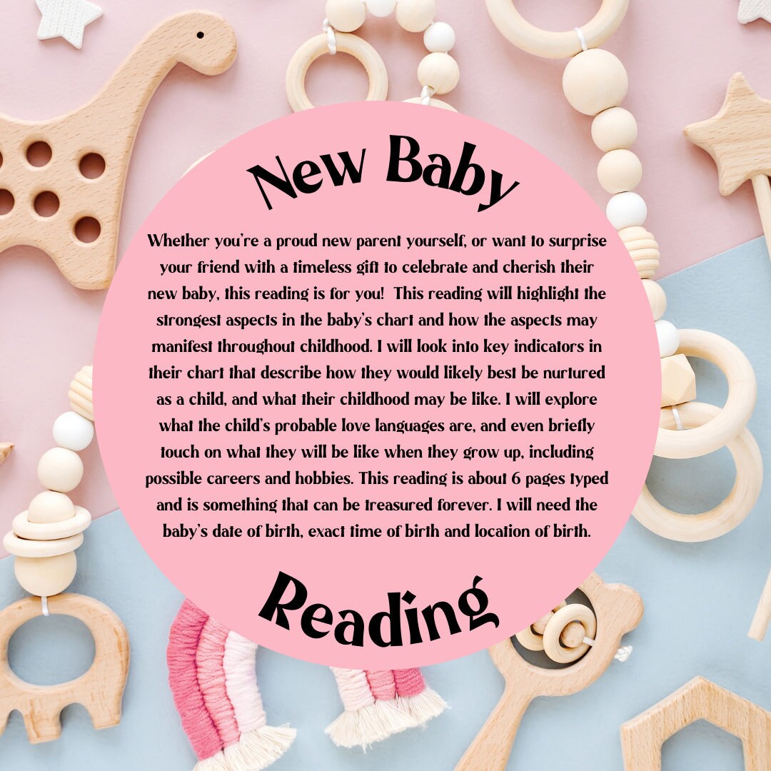 Newborn Astrology - Etsy