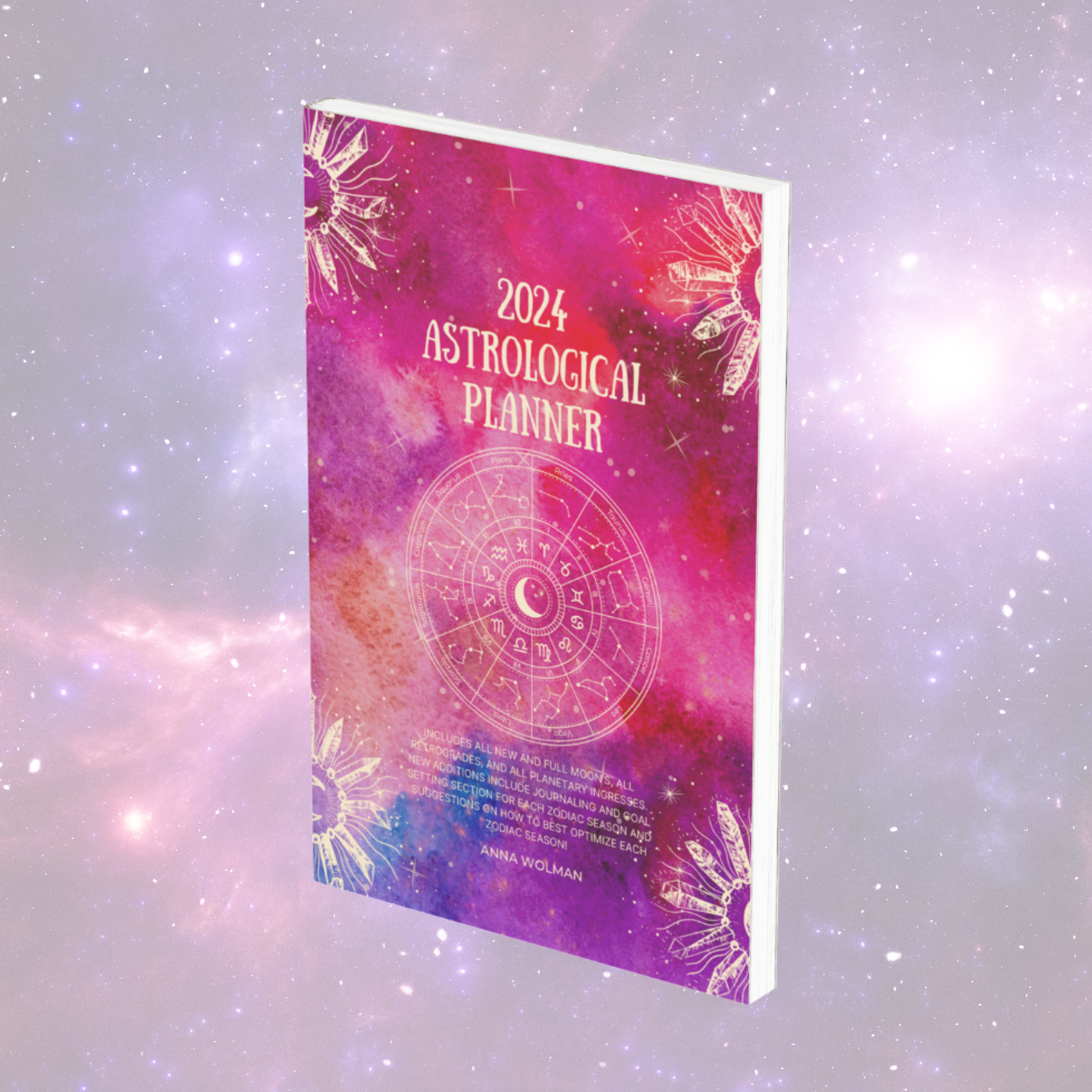 2024 Astrological Planner, 2024 Astrology Calendar, 2024 Astrology