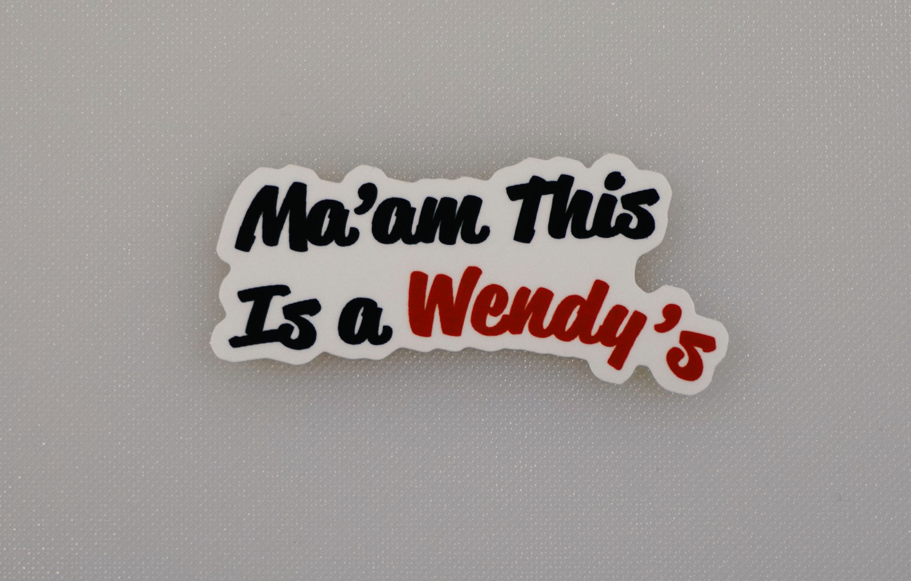 Wendy's Sticker Meme Sticker Funny Sticker Sassy Etsy