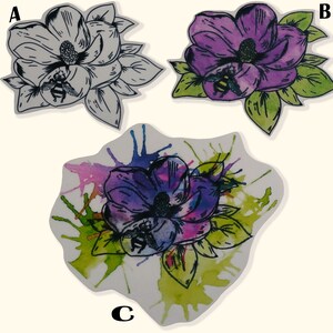 Floral Stickers, Stickers Pack Aesthetic, Cute Stickers