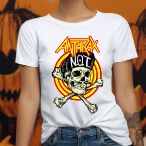 ANTHRAX  Rock Bands designs Png |classic rock Band Design | Rock Digital Download