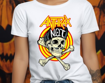ANTHRAX Rockbands ontwerpt Png | klassiek rockbandontwerp | Rots digitale download