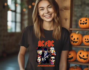 ACDC Rock Bands ontwerpt Png | klassiek rockbandontwerp | Rots digitale download