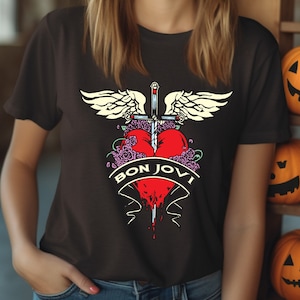 BON JOVI Rock Bands designs Png |classic rock Band Design | Rock Digital Download