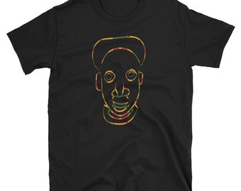 Afrikanische Maske T-Shirt, Kamerun Afrika Design
