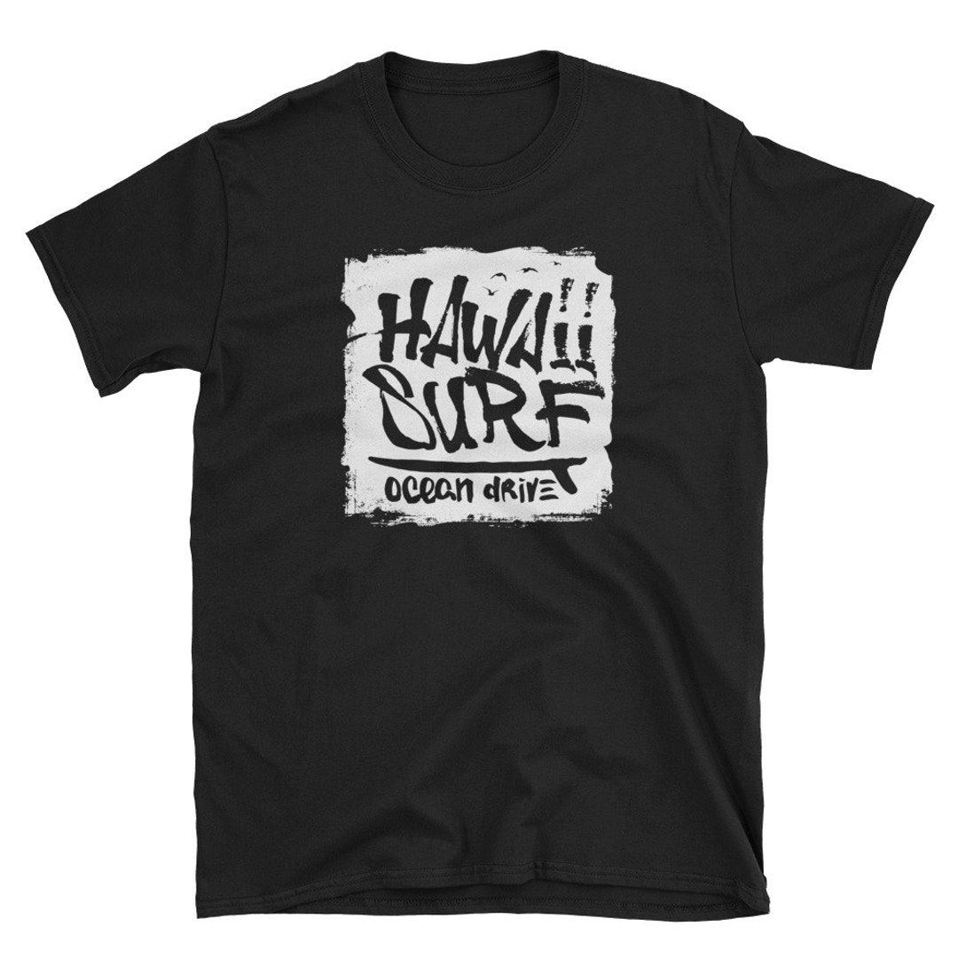 Travel, Hawaii Surf, Ocean Pacific, T Shirt, Adult Clothing, Shirt