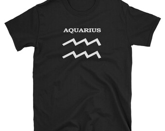 Aquarius Zodiac Shirt, Astrology Gift