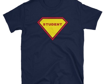 スーパーヒーロー学生用Tシャツ、パーソナライズギフト