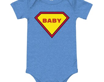 Body de superhéroe para bebé, ropa de bebé personalizada con estampado de cómic