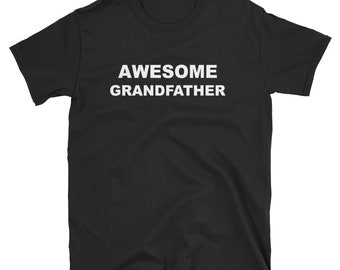 Awesome Grandfather Cool T-Shirt Design for Men and Women - Unique Graphic Tee, Trend Streetwear, Gift Idea