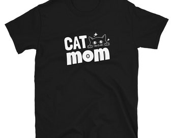 Cat Mom T-Shirt: Feline Lover Gift