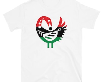 Sankofa Bird T-Shirt - Pan African Art, Unisex Clothing