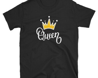 Camiseta Girl Power Queen - Presente Feminista, Camiseta para Mulheres Fortes