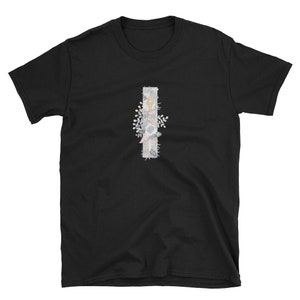 Nature Floral Monogram Letter I, camiseta, roupas para adultos, designs de camisas, ideias para presentes