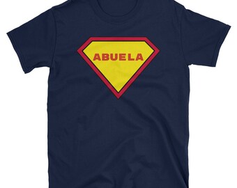 Shirt For Abuela, Super Grandma ,Funny, Superhero Comic Personalized T Shirt, Family Gift Ideas - Family Matching Shirt Outfit