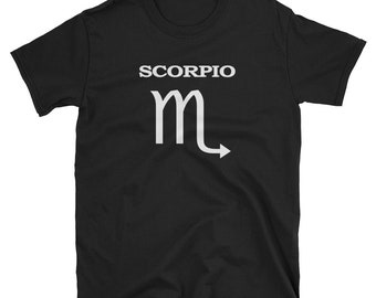 Skorpion Sternzeichen T-Shirt – Astrologie Horoskop Geschenk