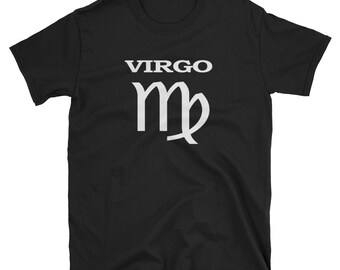Virgo Zodiac T-Shirt – Astrology Gift, Horoscope Tee