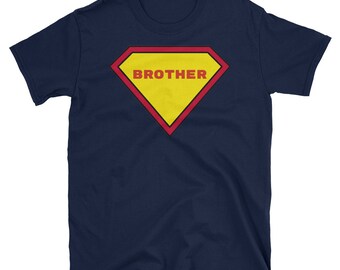 Super Brother T Shirt , Superhero Comic Personalized Shirt, Family Gift Ideas - Family Matching Shirt Outfit