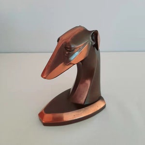 Art Collection Copper Abstract Dog