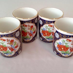Rong He Jin Zhi（荣和谨制）Ancient Tea Cup/ White Wine Cup set of 4 made in Japan