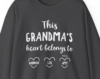 Personalized Grandma Sweatshirt [Unisex]