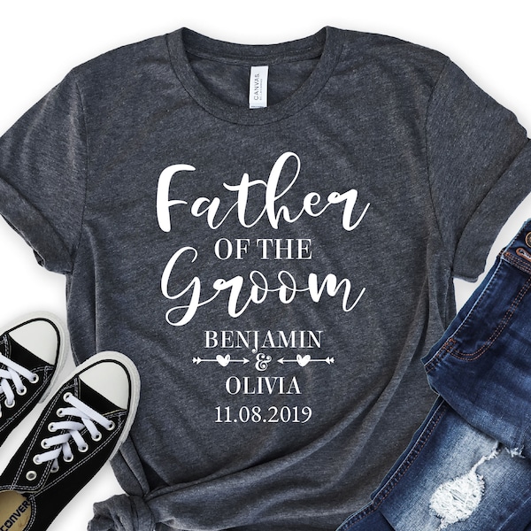 Personalized Father of the Groom Shirt [Unisex Shirt]