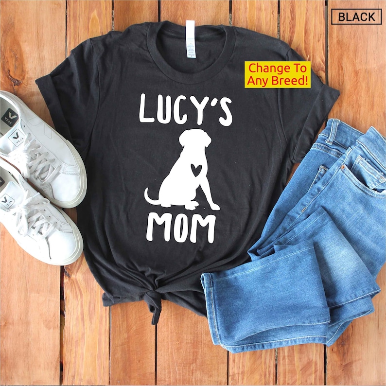 Unisex Personalized Labrador Mom Shirt - Custom Labrador Mama Shirt - Lab Mom Shirt - Gift - image 1