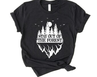 Blijf uit het bos - Murderino-shirt, Muderino, My Favorite Murderino-shirt, MFM, blijf sexy, laat je niet vermoorden, True Crime, SSDGM-shirt