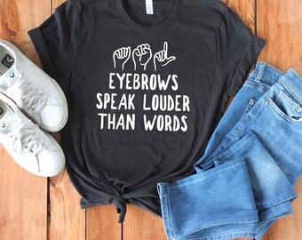 Grappig ASL-shirt - shirt Amerikaanse gebarentaal - cadeau [uniseks shirt]