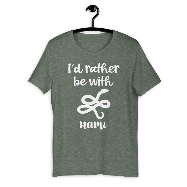 Personalized Ball python Shirt - Customized with names [Unisex Shirt] image 6