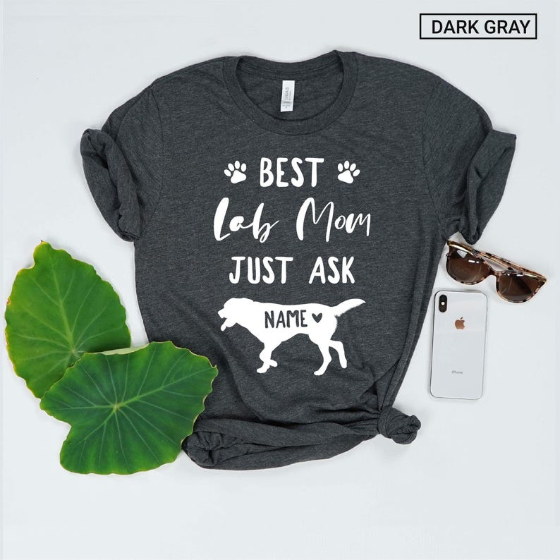 Personalized Labrador Retriever Mom Shirt - Best Labrador Mom Shirt ...