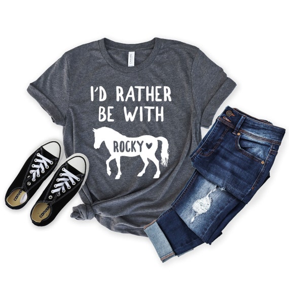 Personalized Horse Shirt - Custom Equestrian Shirt - Horse Lover Gift -  Horse Riding Shirt - Horse Racing Shirt [unisex Tee] - Etsy Canada