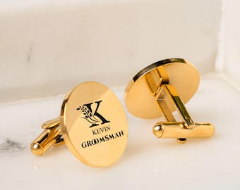 Personalized Cufflinks For Groomsmen Proposal Gift Ideas Custom Cuff Links And Wedding Party Favor Gifts