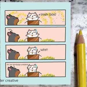 Funny Birthday Card, Birthday Greeting Card, Birthday Joke Card, Cute Birthday Card, Greeting Card