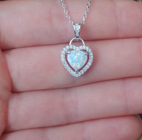 opal mom necklace