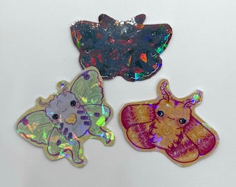 Mottenkumpel Sticker! kawaii, Stanzsticker, Vinyl Sticker