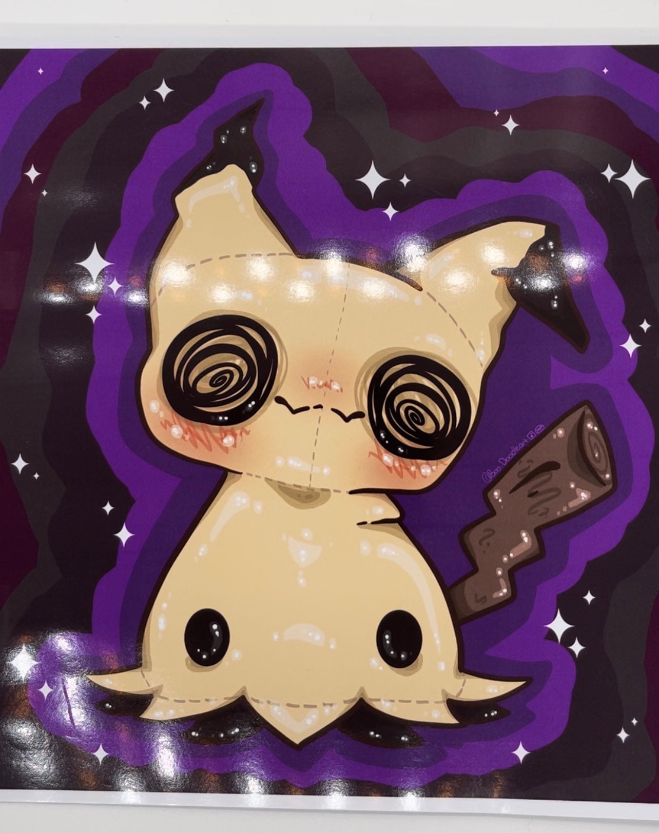 Mimikyu fanart by: Vinko Vinko.X - Illustrations ART street