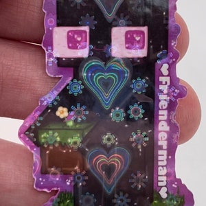 Frienderman Minecraft Sticker // Enderman, kawaii, niedlich
