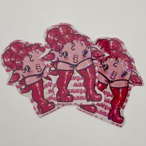 Material GoRwL Kirby Vinyl Sticker! // material girl meme, cute, kawaii